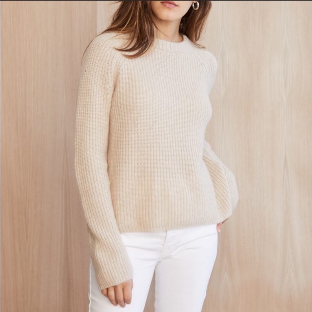 Jenni Kayne Cashmere Fisherman Sweater
